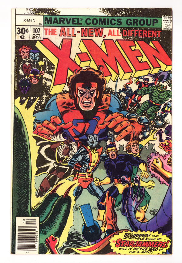 The X-Men Vol 1 107  FN (6.0)   (1977)