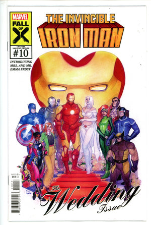 Invincible Iron Man Vol 4 10 Hetrick Homage Incentive Variant NM- (2023)