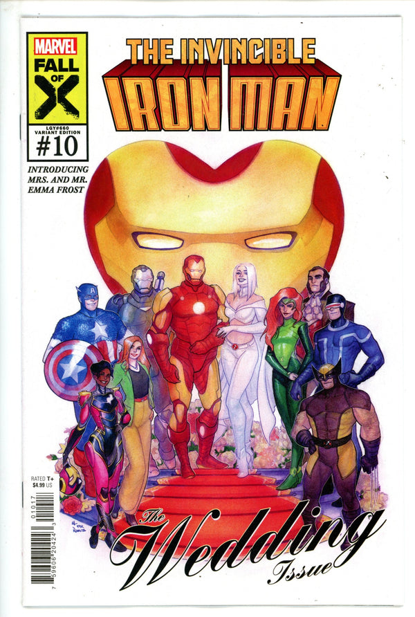 Invincible Iron Man Vol 4 10 Hetrick Homage Incentive Variant NM- (2023)