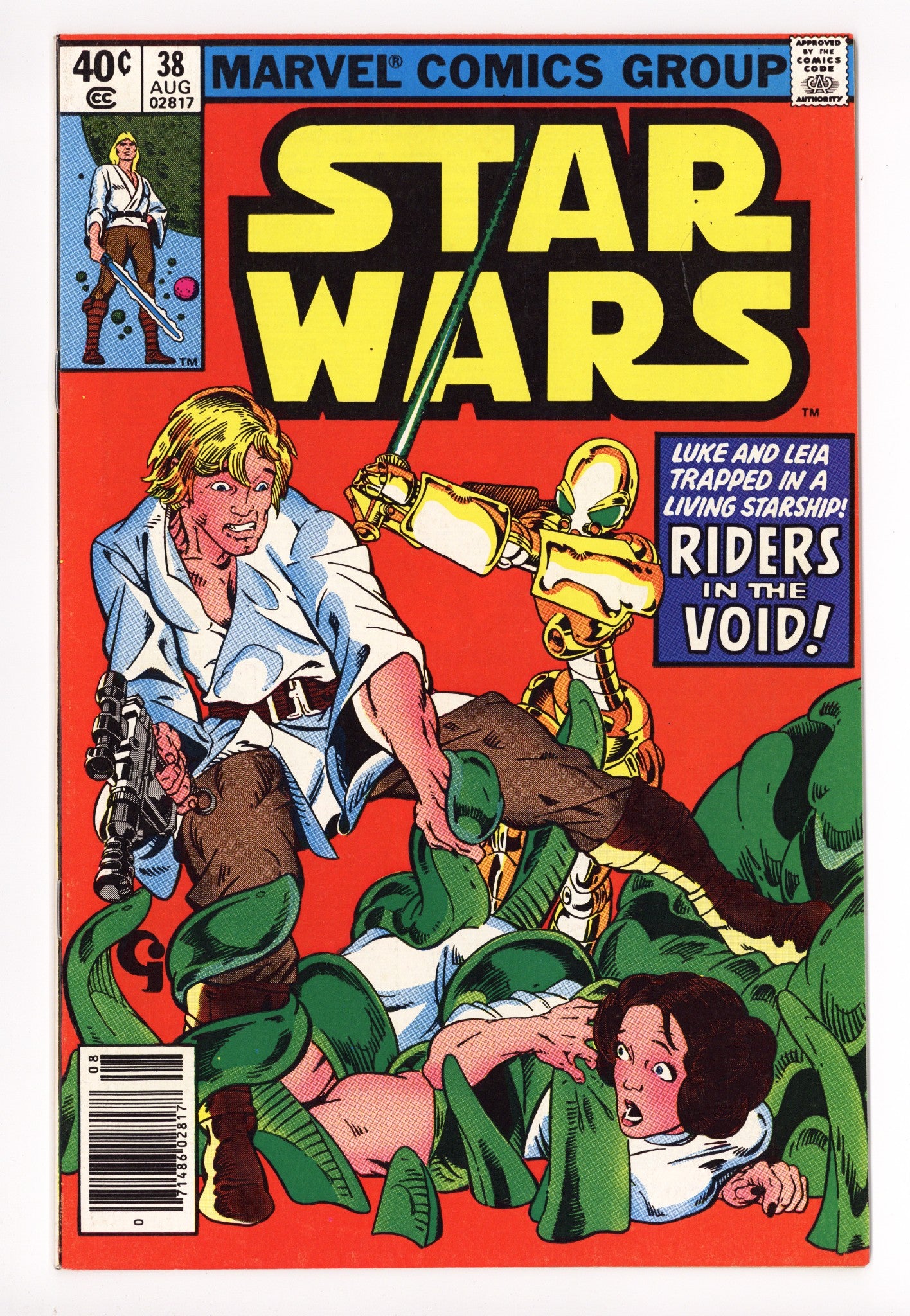 Star Wars Vol 1 38 VF- (7.5) (1980) Newsstand 