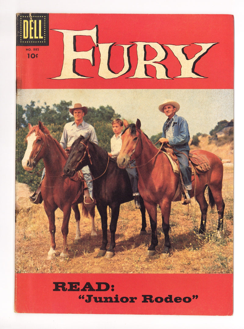 Four Color Vol 2 885 VG- (3.5) Fury (1958) 