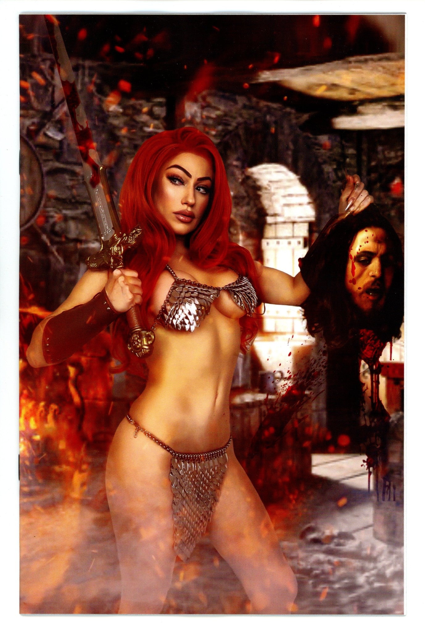 Red Sonja Empire Damned 2 Photo Virgin Incentive Variant (2024)