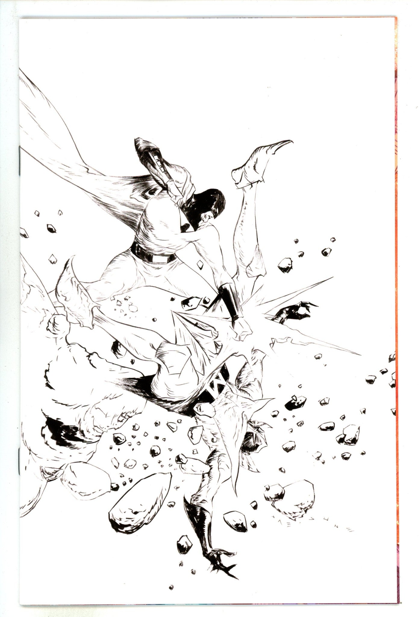 Space Ghost 9 Lee B&W Virgin Incentive Variant NM (2025)