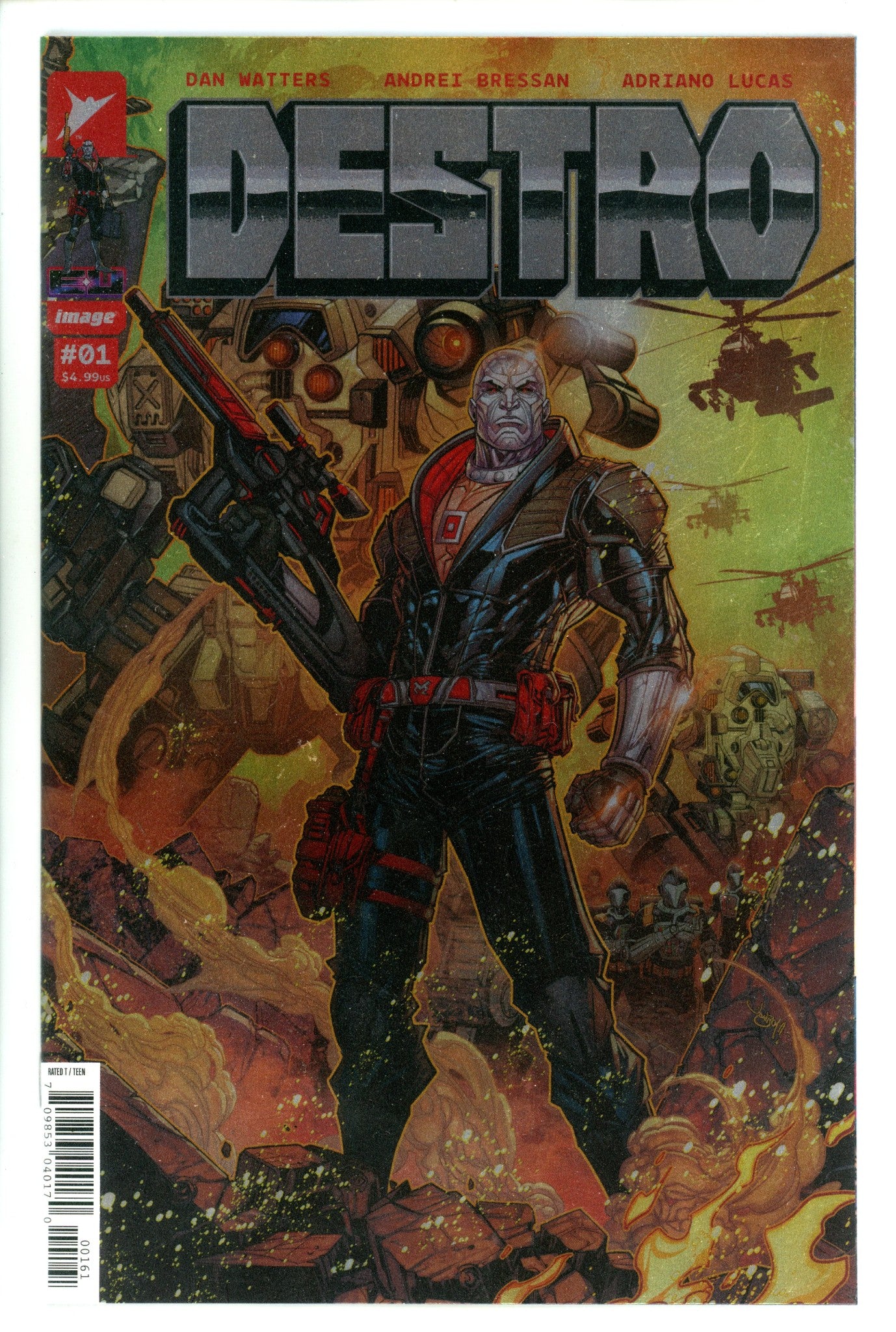 Destro 1 VF/NM (9.0) (2024) Meyers Foil Incentive Variant 