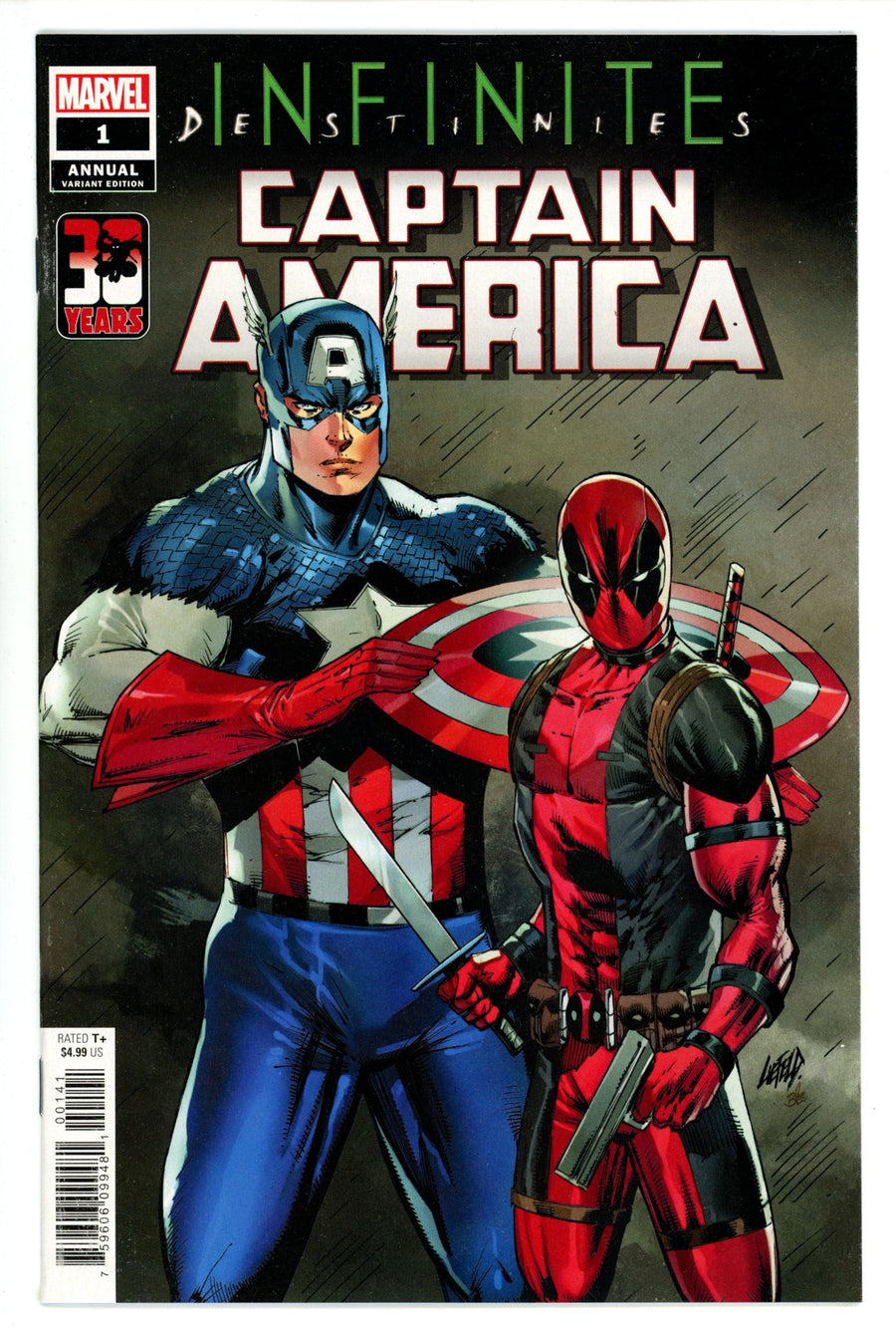 Captain America Annual Vol 9 1 High Grade (2021) Liefeld Variant 