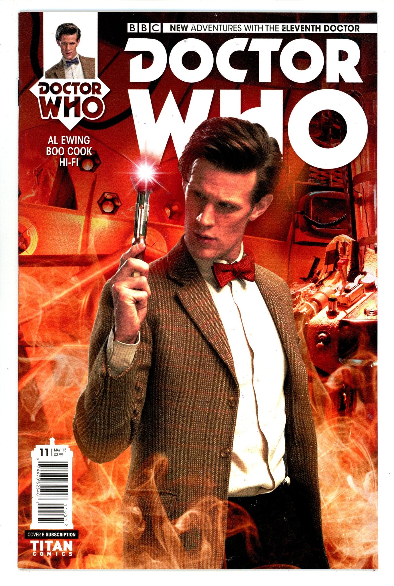 Doctor Who: The Eleventh Doctor 11 High Grade (2015) Photo Variant 