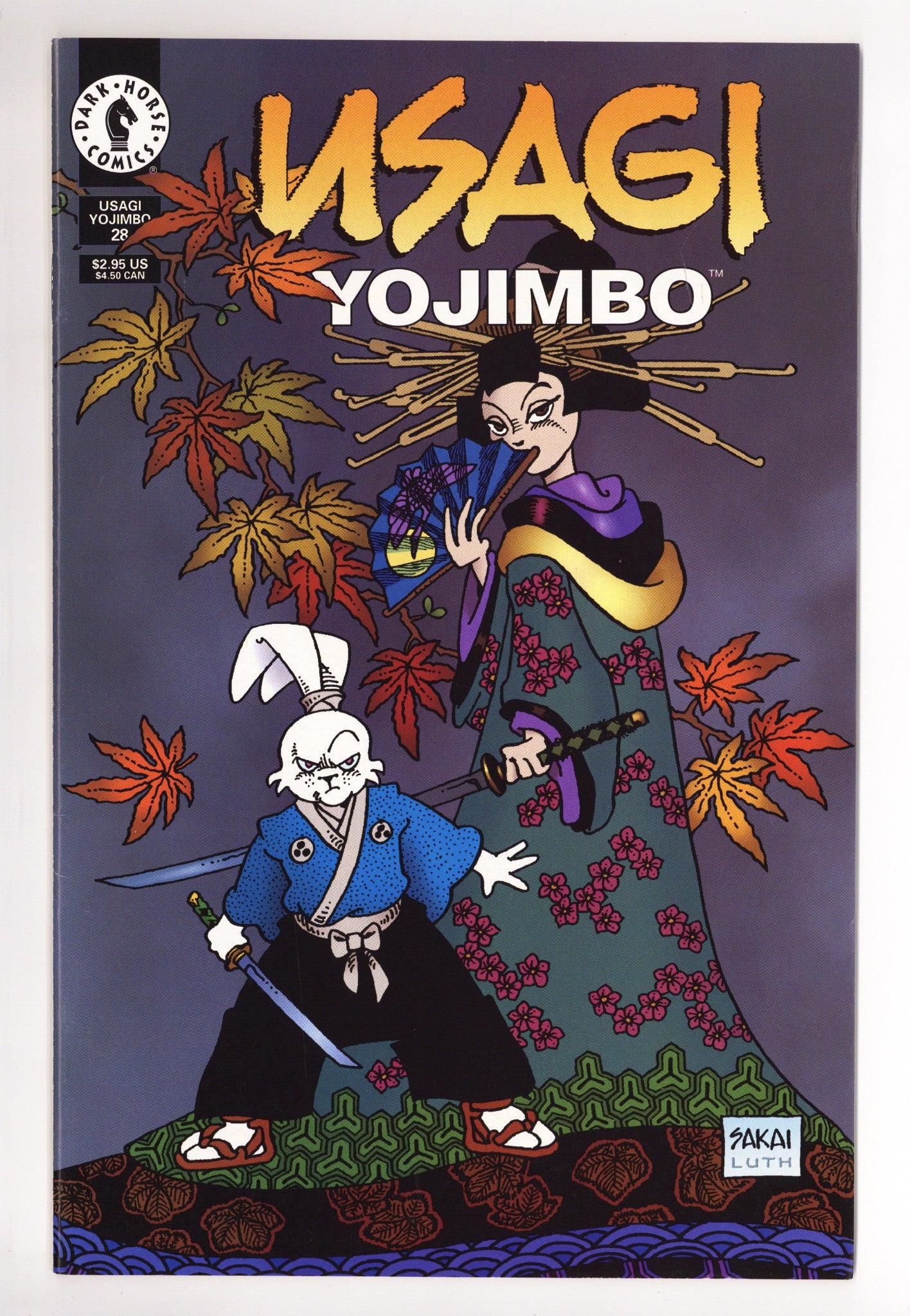 Usagi Yojimbo Vol 3 28 Mid Grade (1999) 