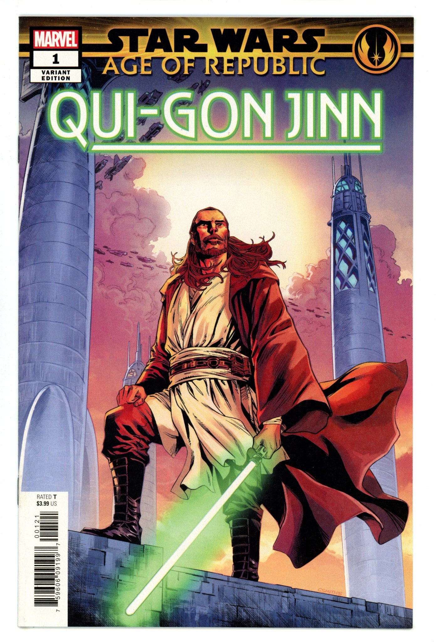 Star Wars: Age of Republic - Qui-Gon Jinn 1 High Grade (2019) Smith Variant 