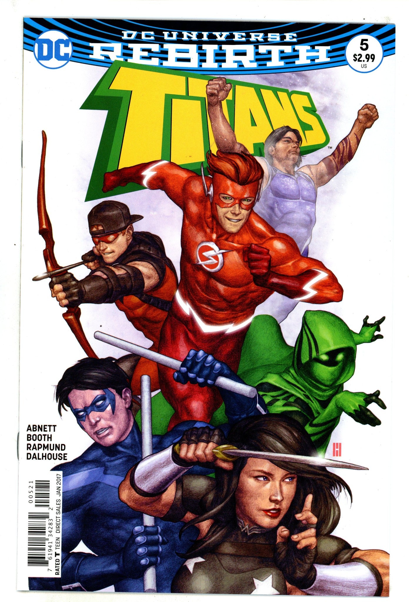 Titans Vol 3 5 High Grade (2017) Choi Variant 