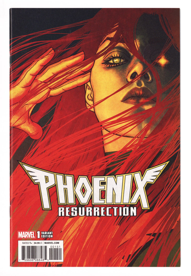 Phoenix Resurrection: The Return of Jean Grey 1 NM- (9.2) (2018) Frison Incentive Variant 