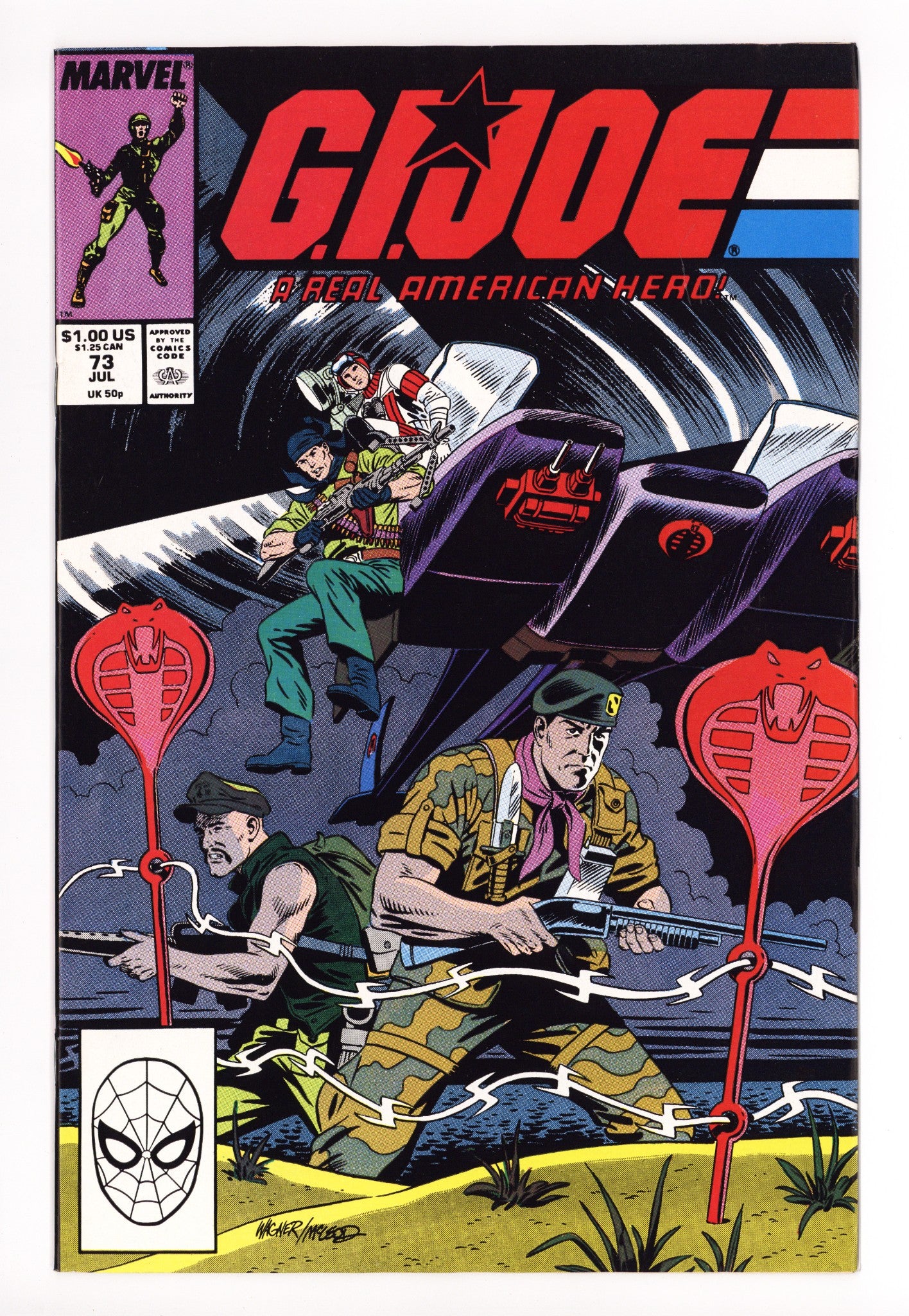 G.I. Joe, A Real American Hero 73 Mid Grade (1988) 