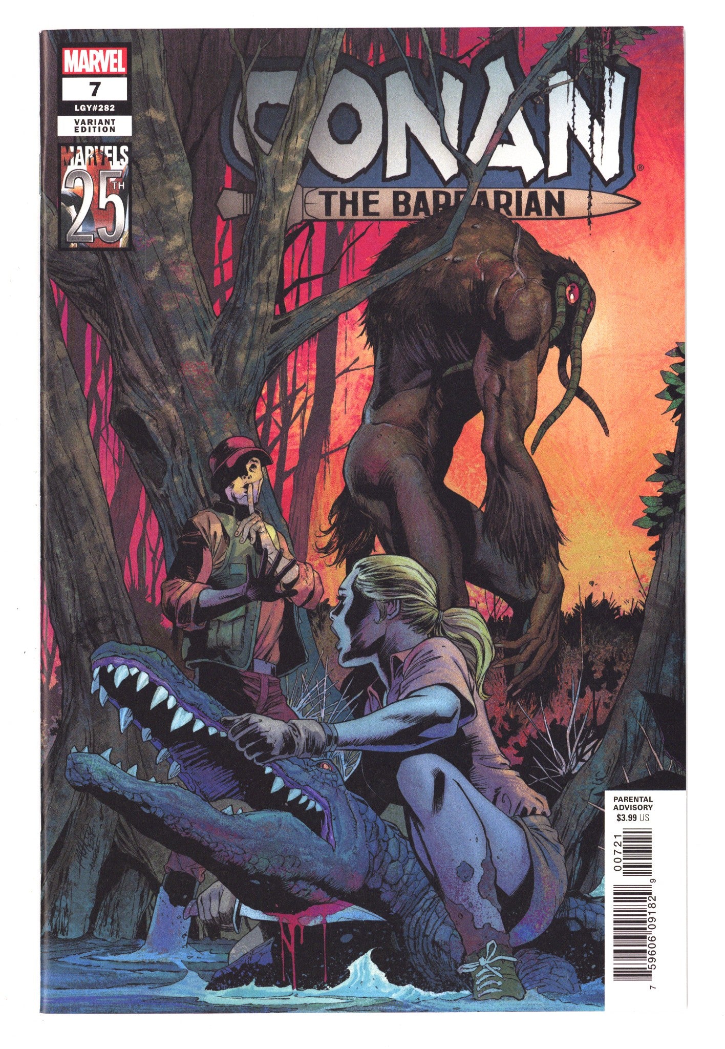 Conan the Barbarian Vol 3 7 (282) High Grade (2019) Pacheco Variant 