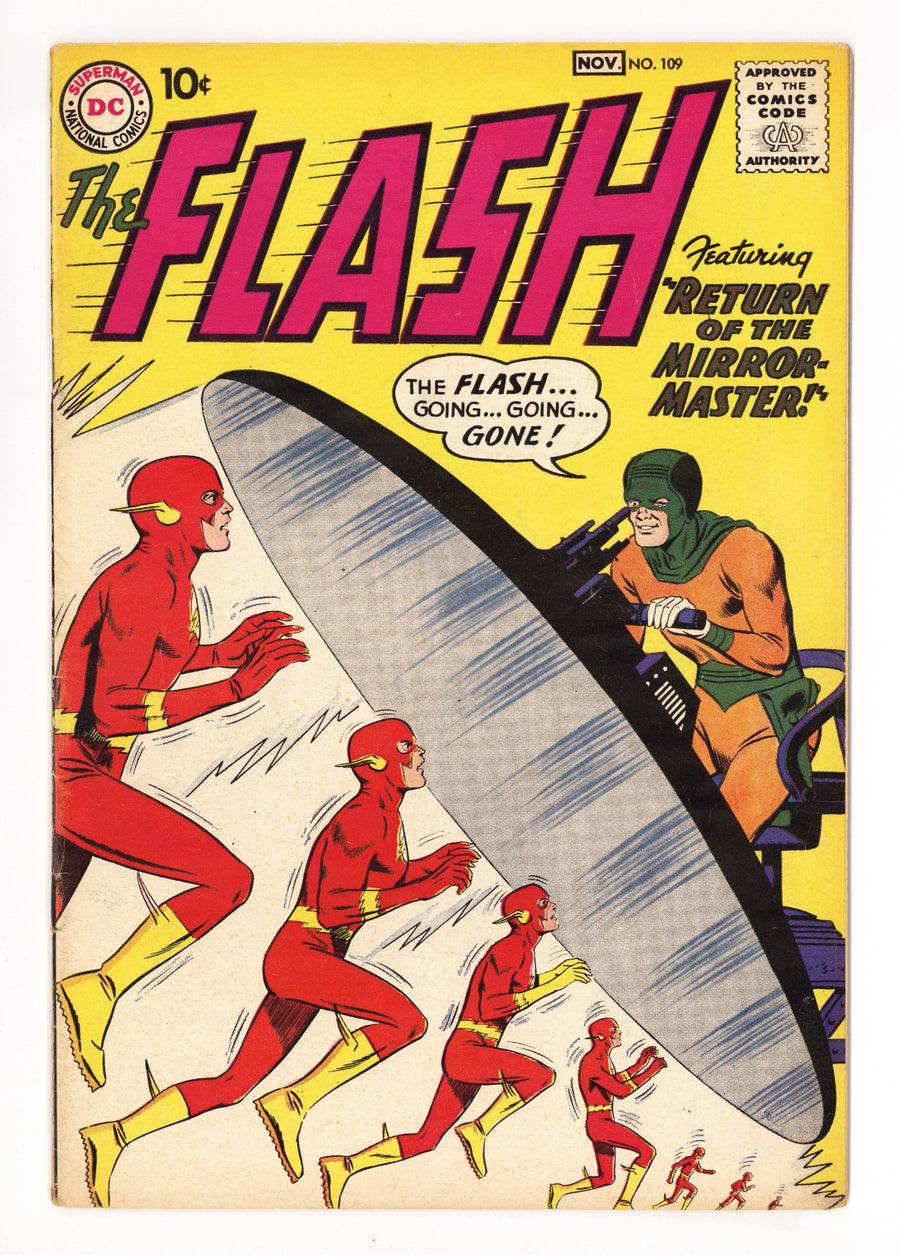 The Flash Vol 1 109 FN- (5.5) (1959) 