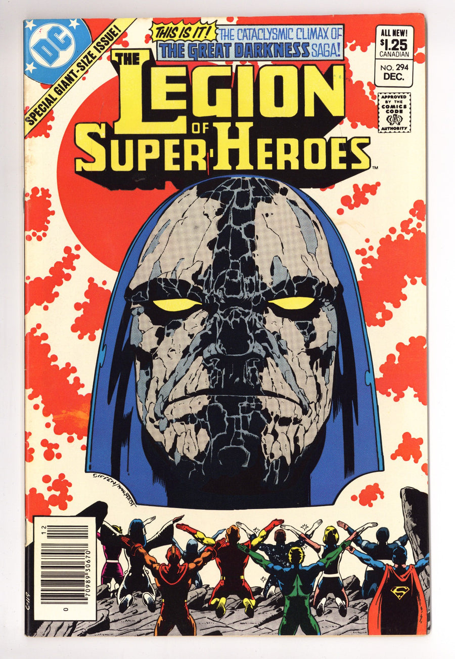 The Legion of Super-Heroes Vol 2 294 Mid Grade (1982) Canadian Price Variant 