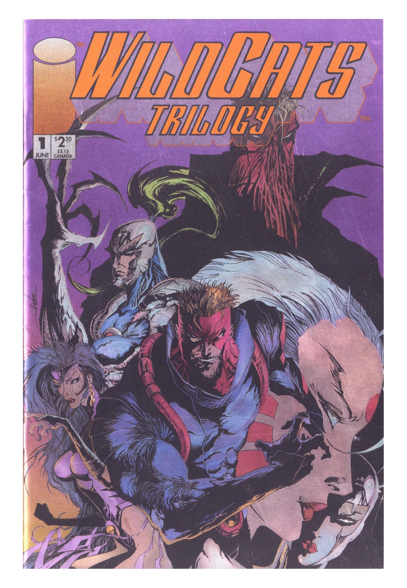 WildC.A.T.s Trilogy Vol 1 1 Mid Grade (1993) 