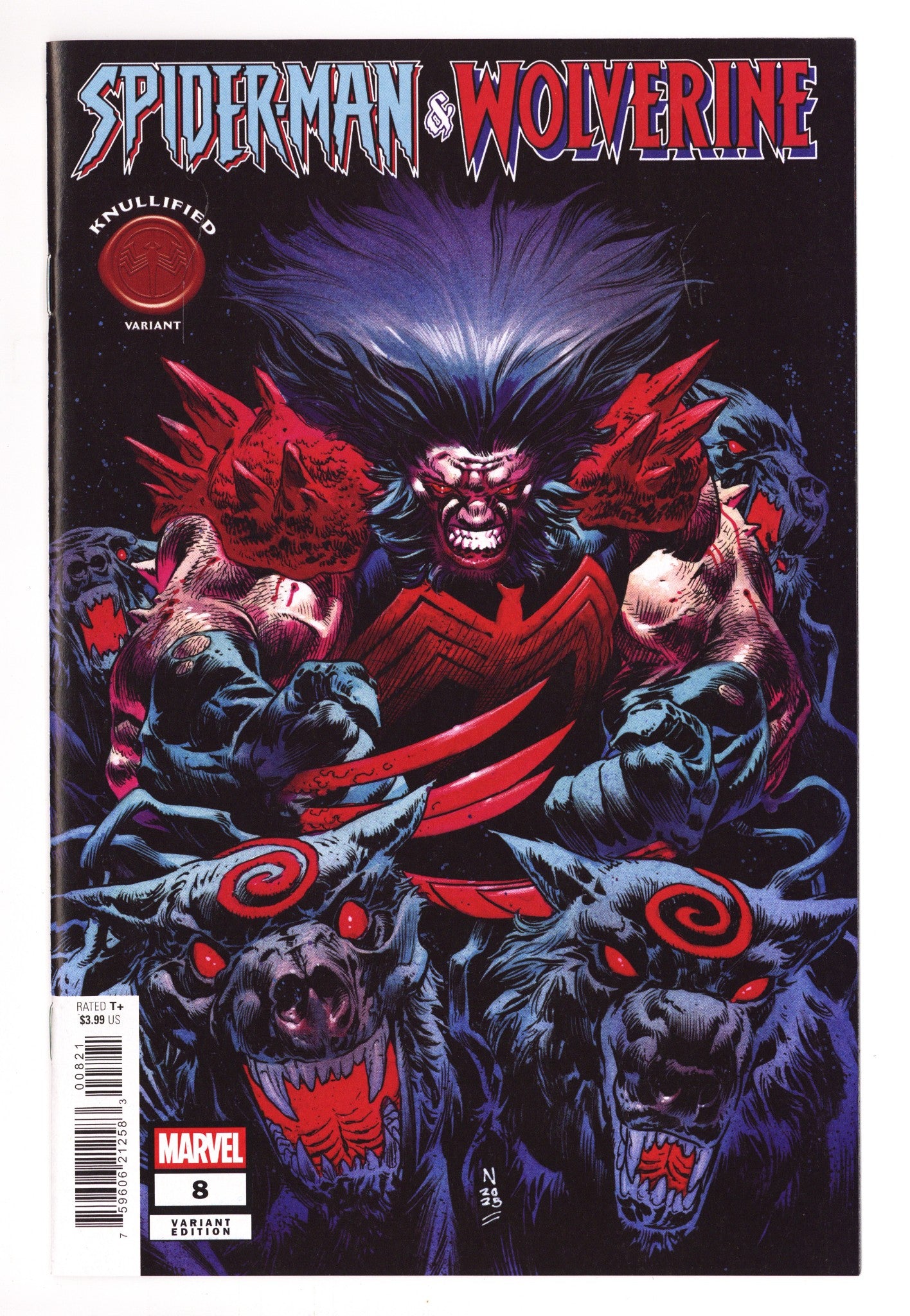 Spider-Man & Wolverine 8 Klein Variant (2025)