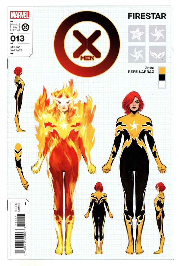 X-Men Vol 5 13 High Grade (2022) Larraz Design Variant