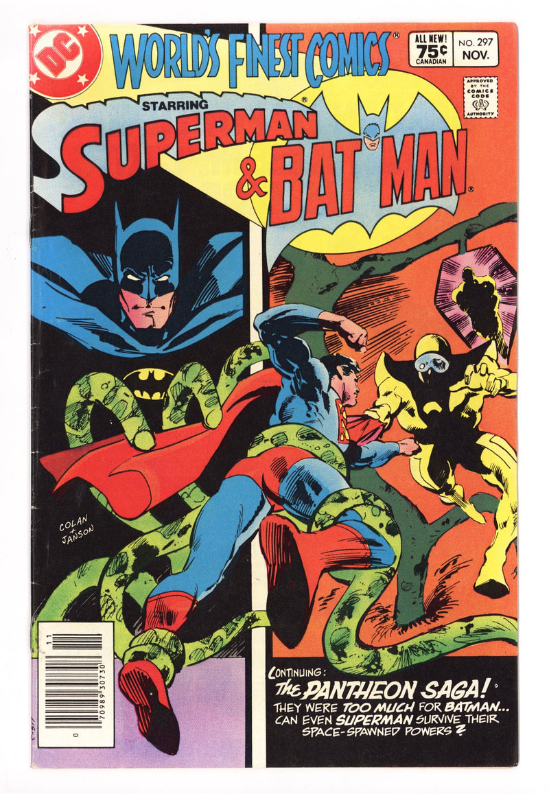 World's Finest Comics 297 Mid Grade (1983) Canadian Price Variant 