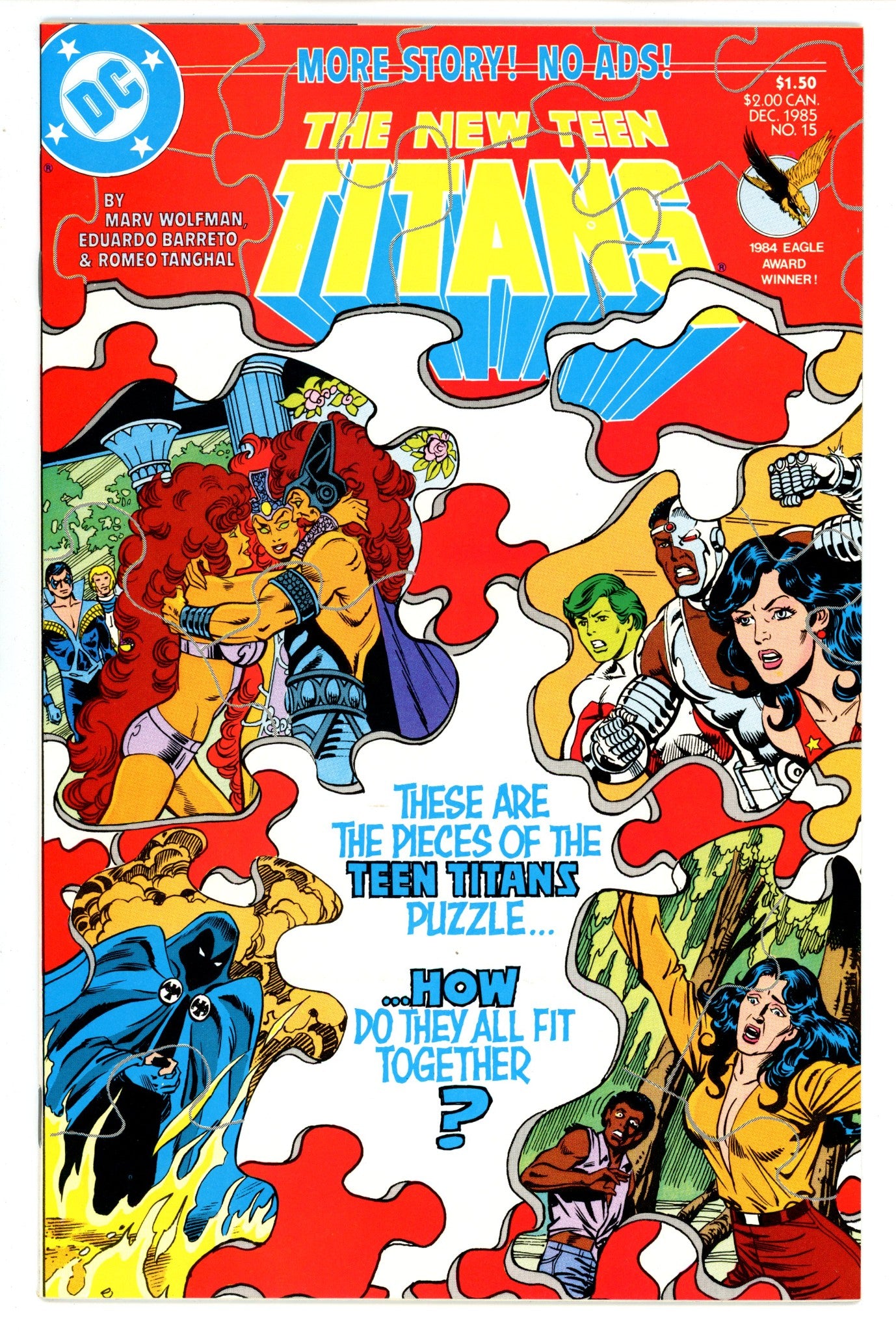 The New Teen Titans Vol 2 15 High Grade (1985) 
