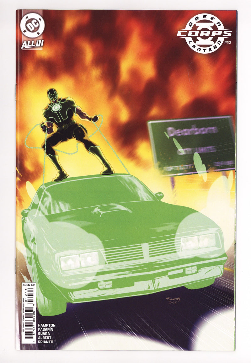 Green Lantern Corps Vol 4 10 Godlewski Incentive NM- (2025)