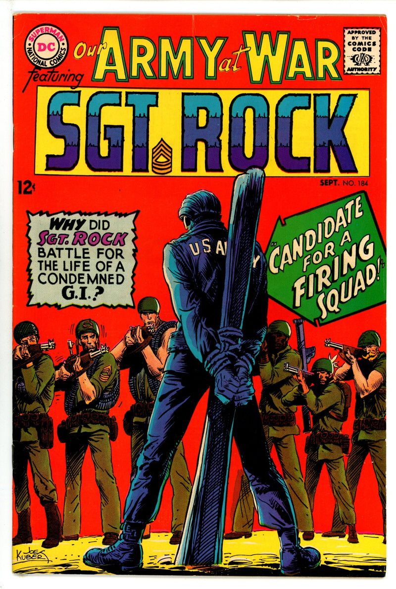 Our Army at War Vol 1 184 FN/VF (7.0) (1967) 