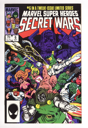 Marvel Super-Heroes Secret Wars 6 VF (8.0) (1984)