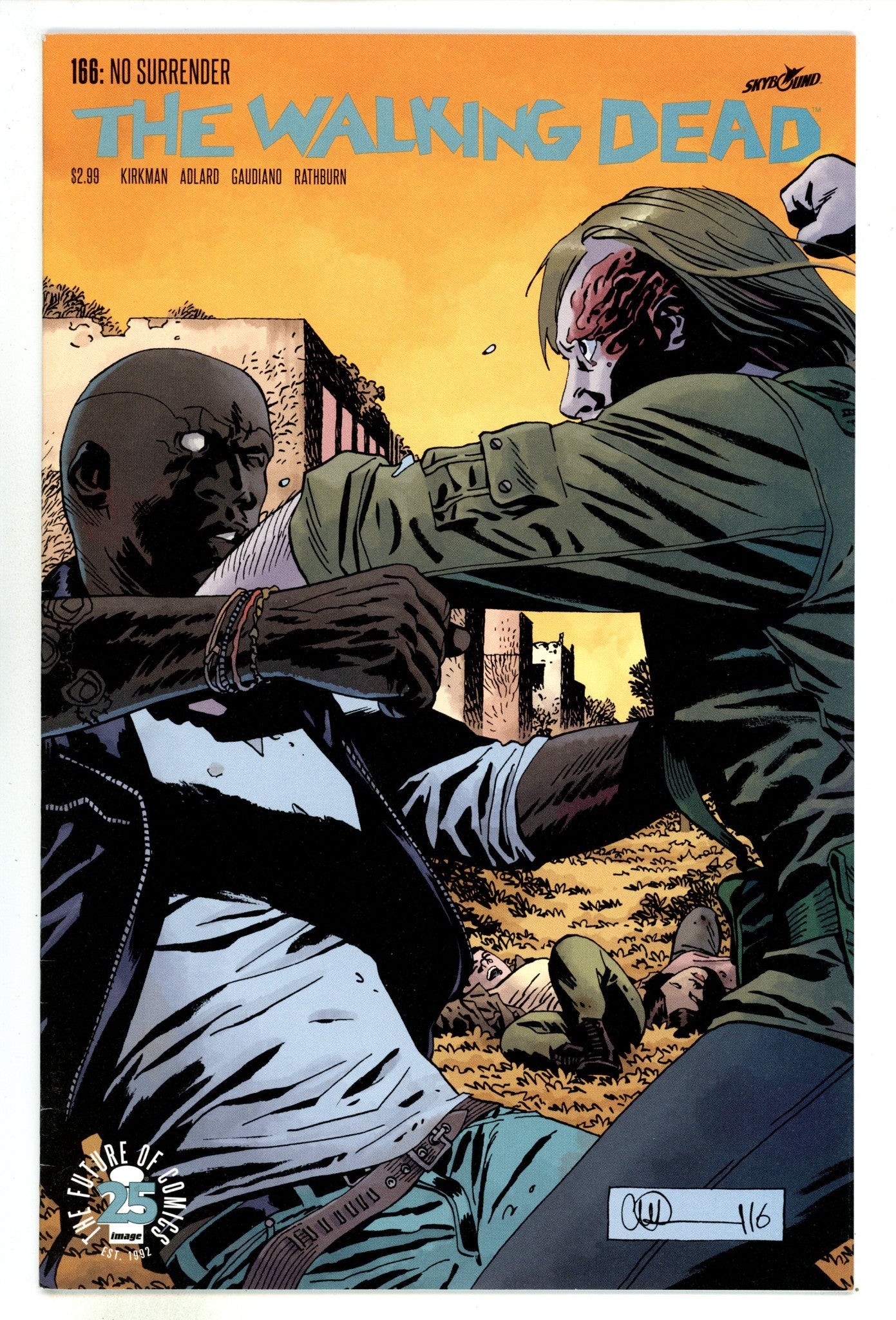 The Walking Dead 166 Mid Grade (2017) 