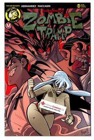 Zombie Tramp Vol 3 64 NM (9.4) (2019) Maccagni Risque Variant