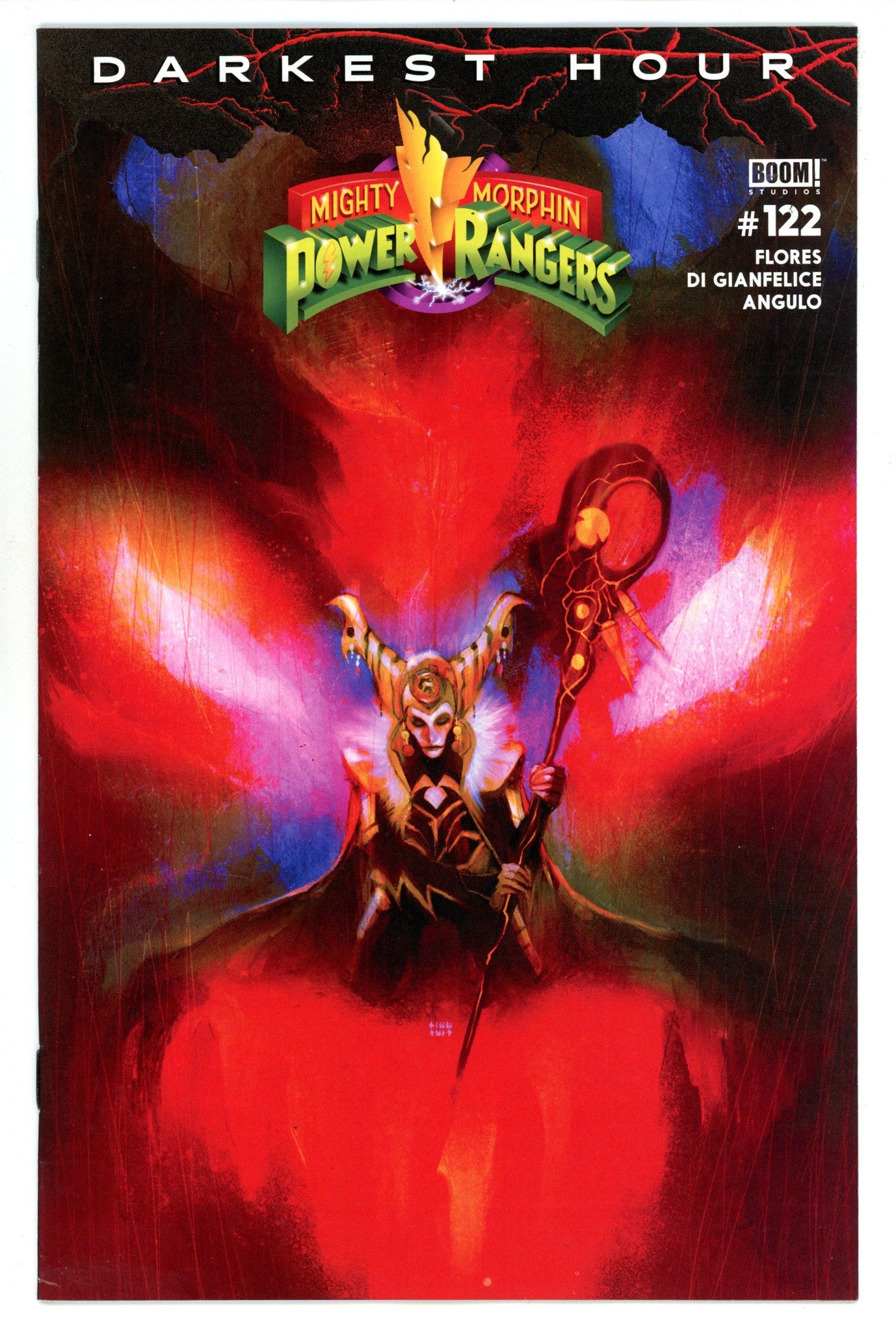 Mighty Morphin Power Rangers  122 Simmonds  Connecting Variant   (2024)