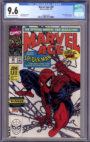 Marvel Age 90 CGC 9.6 (NM+) (1990)