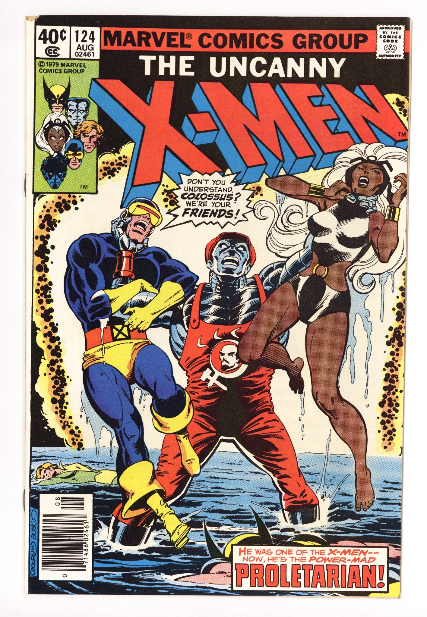 The X-Men Vol 1 124 FN+ (6.5) (1979) Newsstand 