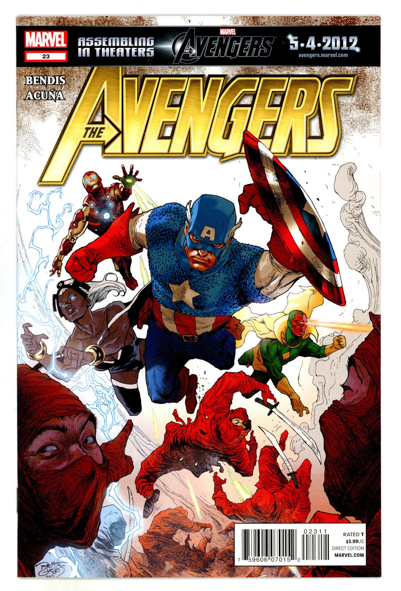 Avengers Vol 4 23  High Grade  (2012)  