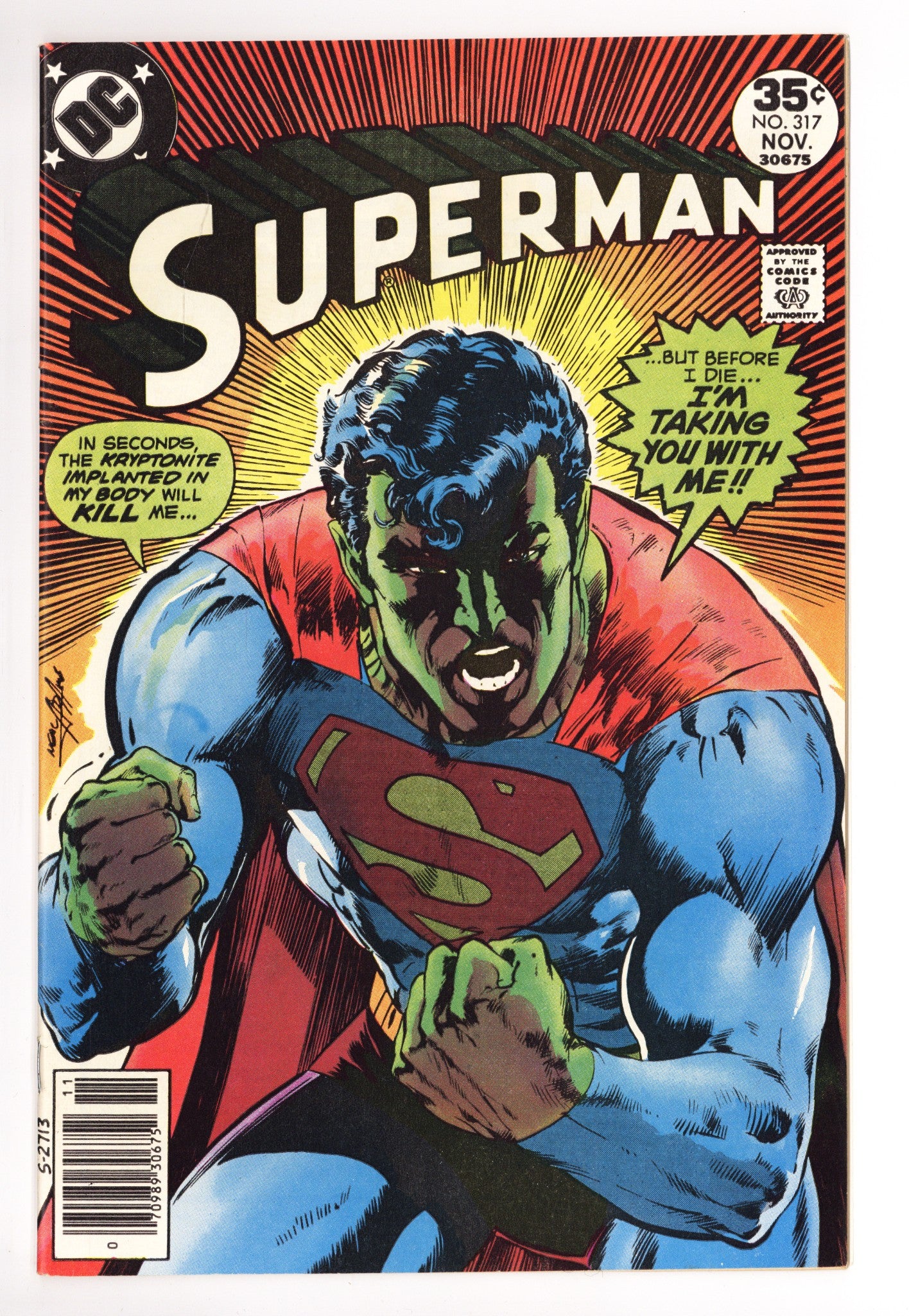 Superman Vol 1 317 VF+ (8.5) (1977) 