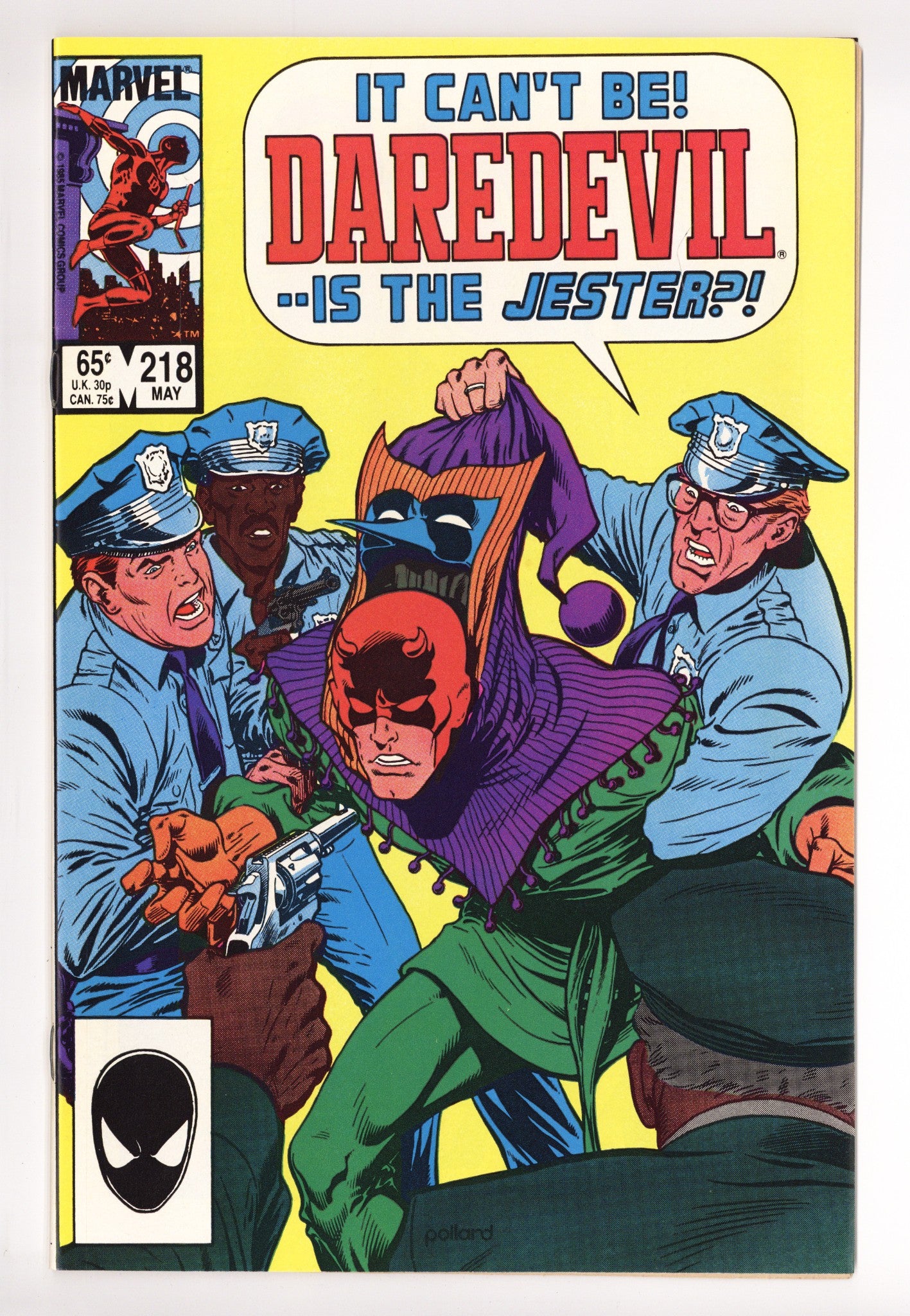 Daredevil Vol 1 218 High Grade (1985) 