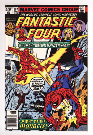 Fantastic Four Vol 1 207 NM- (9.2) (1979) Newsstand