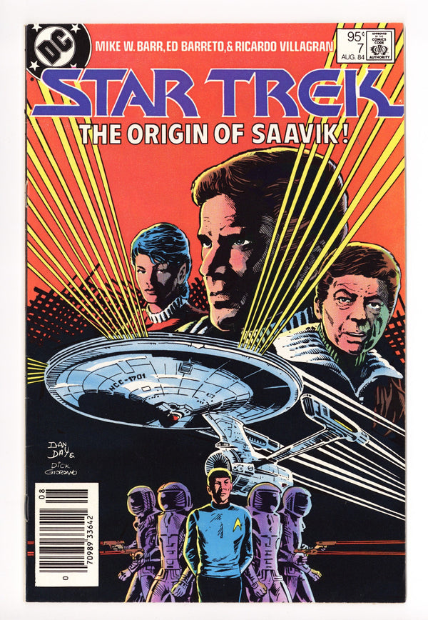 Star Trek Vol 1 7 Mid Grade (1984) Canadian Price Variant
