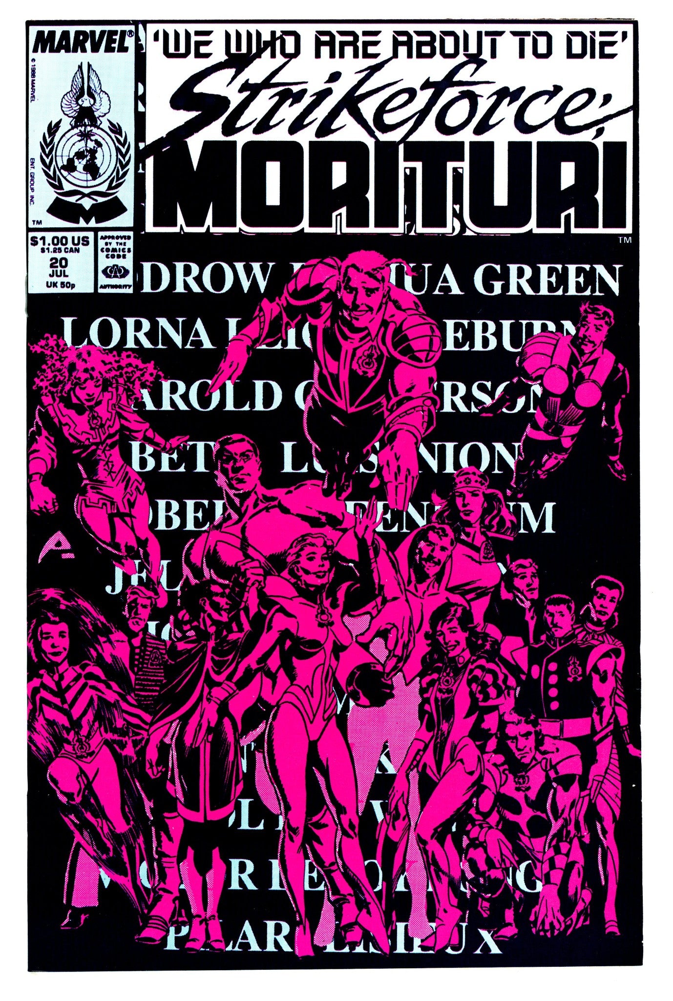 Strikeforce: Morituri 20 (1988)