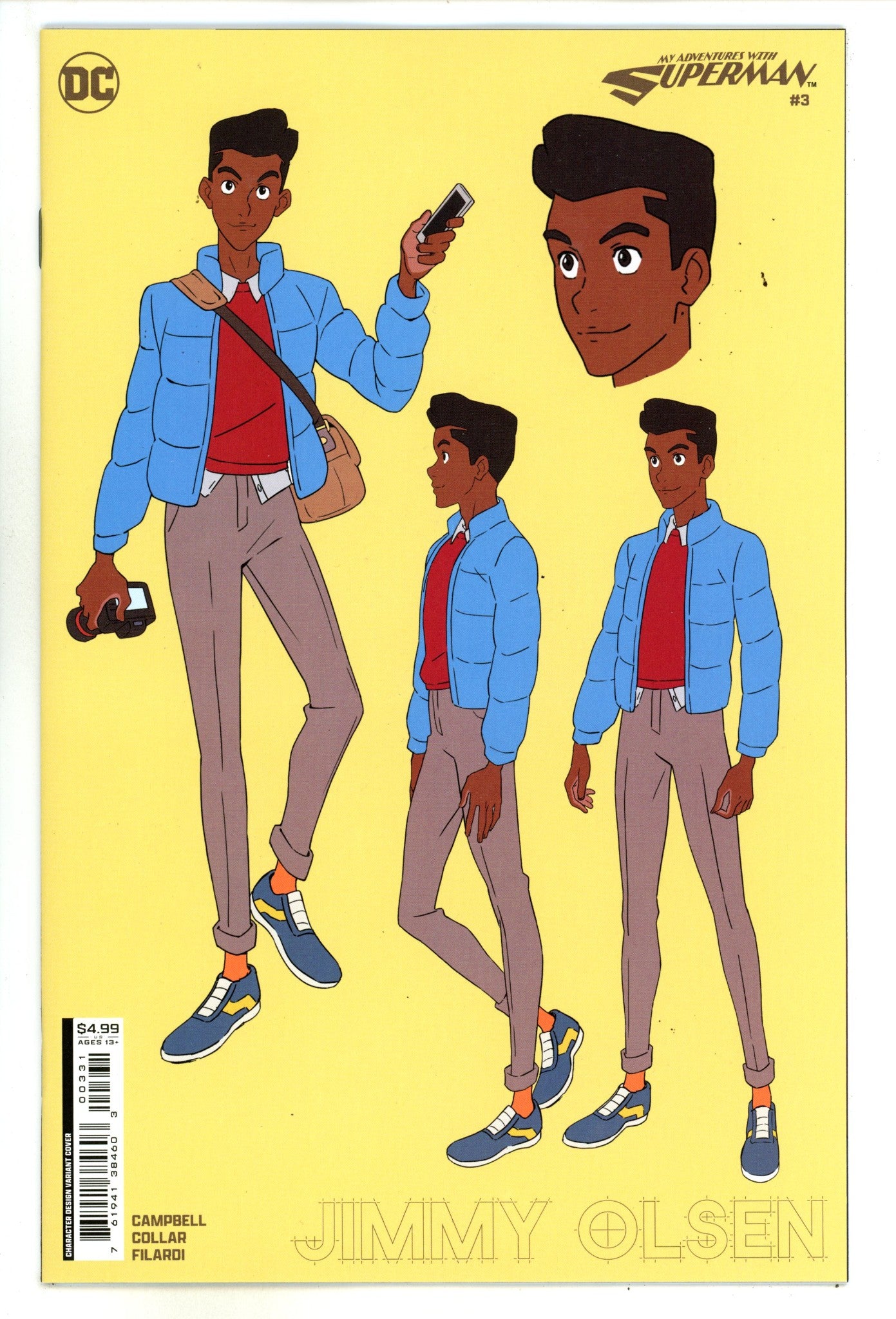 My Adventures With Superman 3 Collar Design Variant (2024)