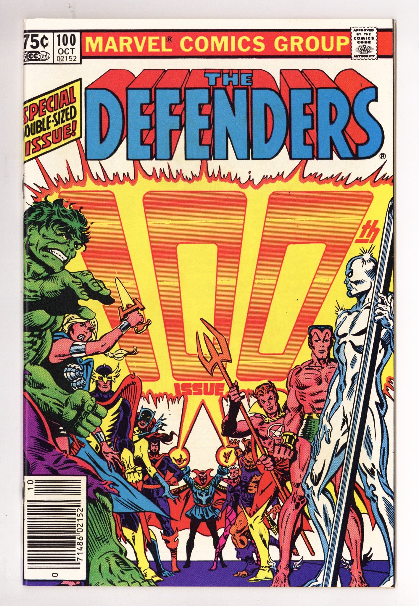 The Defenders Vol 1 100  VF/NM (9.0)   (1981)     Newsstand  