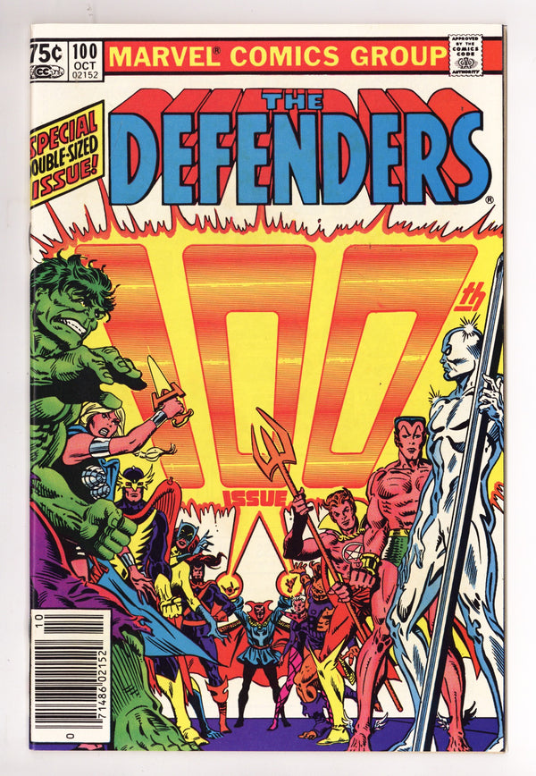 The Defenders Vol 1 100 VF/NM (9.0) (1981) Newsstand