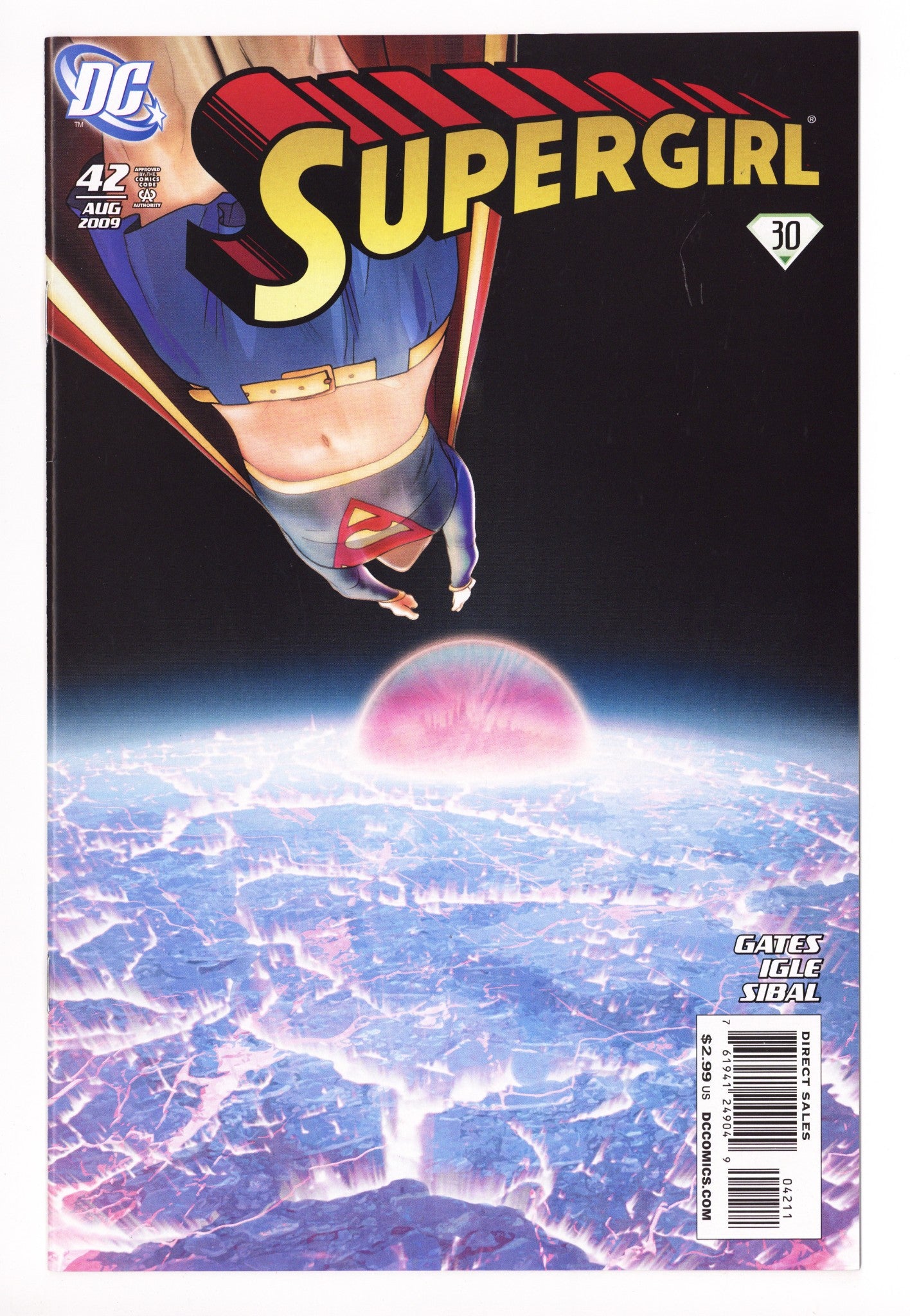 Supergirl Vol 5 42 High Grade (2009) 