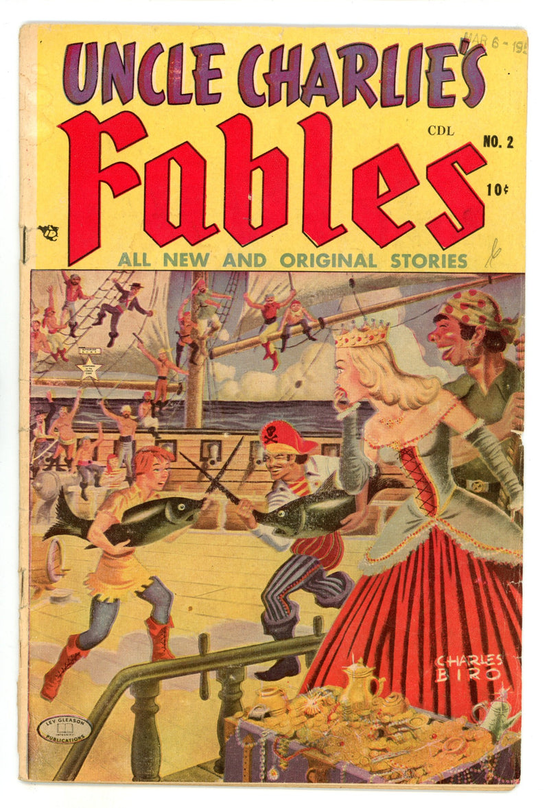 Uncle Charlie's Fables 2 GD/VG (3.0) (1952) Canadian Edition 