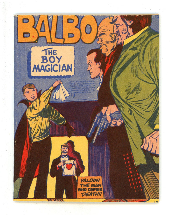 Balbo, the Boy Magician [Mighty Midget Comic] 12 VF/NM (9.0) (1943)