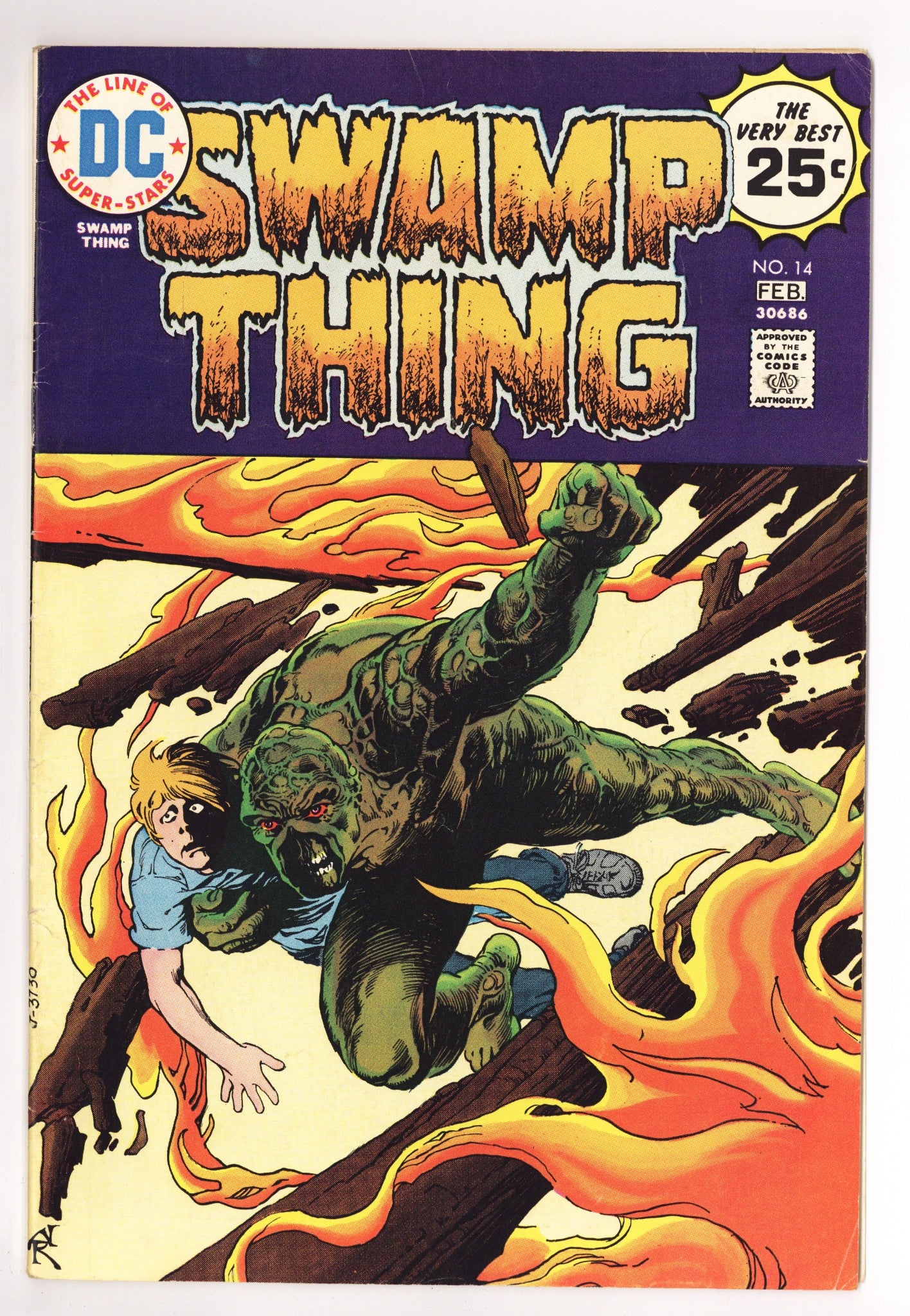 Swamp Thing Vol 1 14 VG (4.0) (1975) 