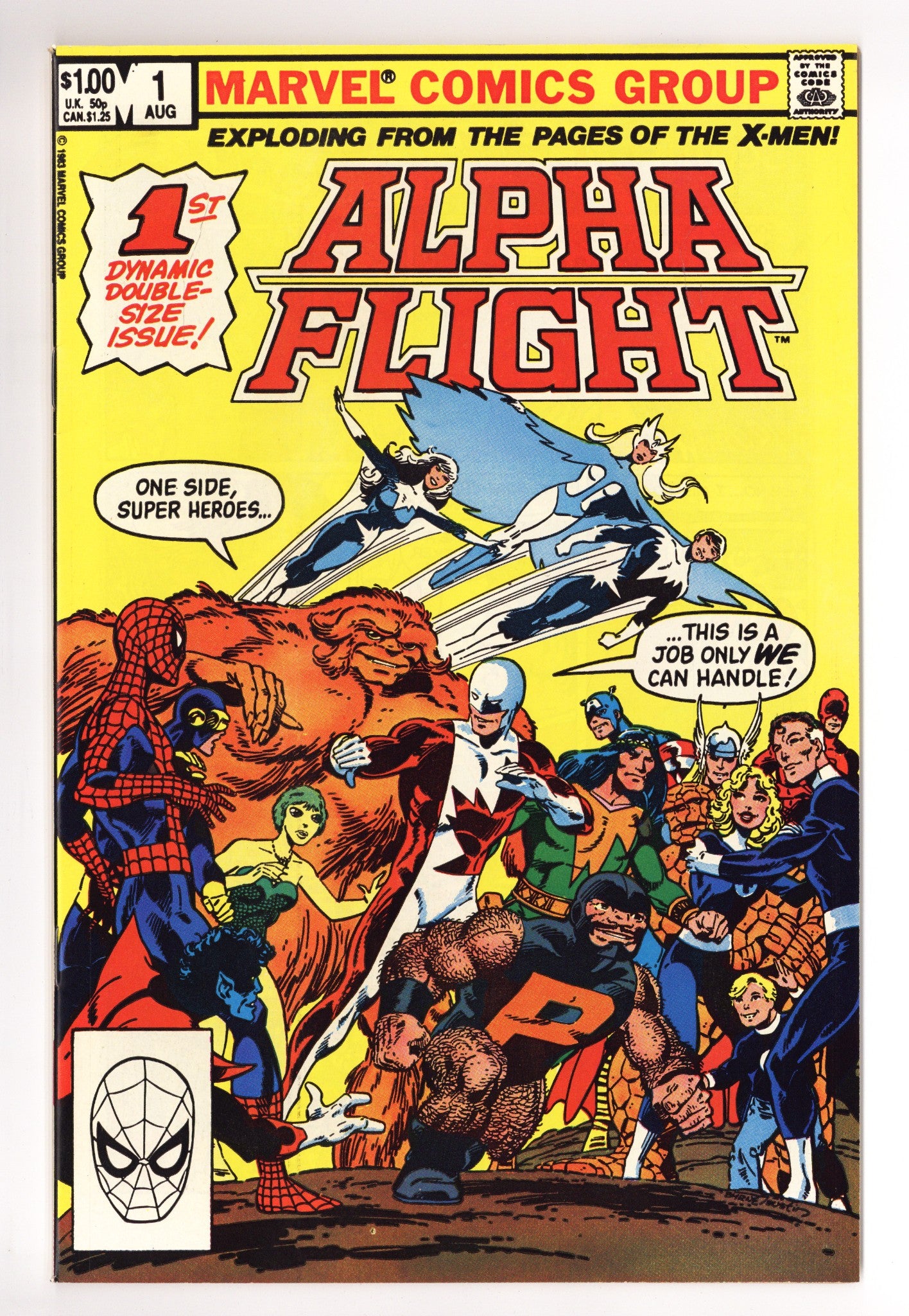 Alpha Flight Vol 1 1 VF+ (8.5) (1983) 