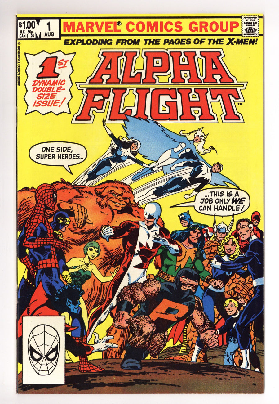 Alpha Flight Vol 1 1 VF+ (8.5) (1983) 