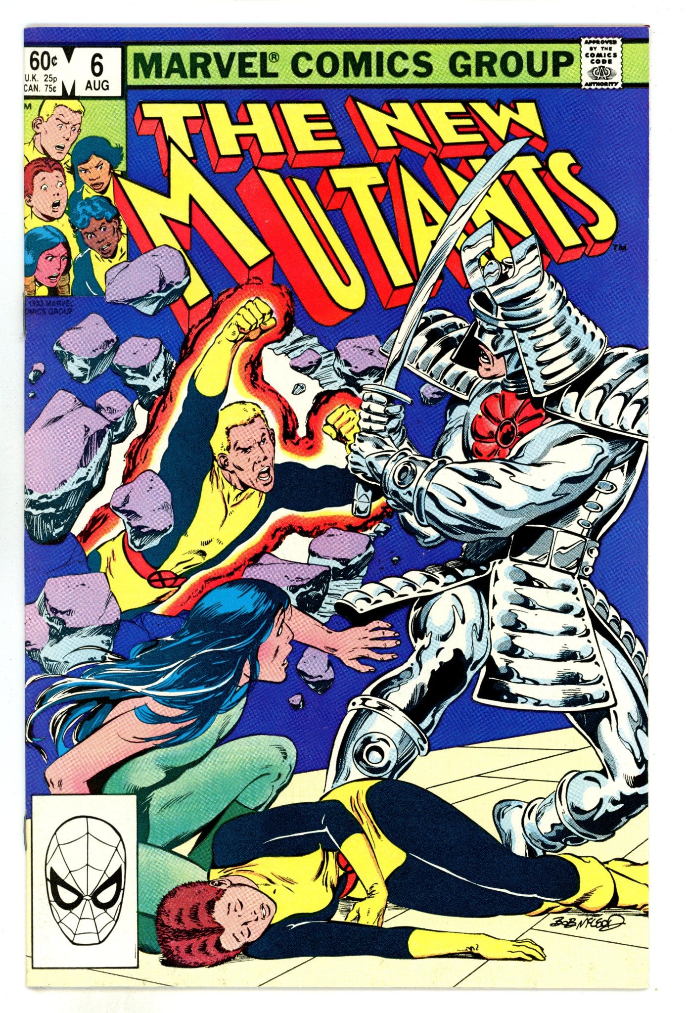 The New Mutants Vol 1 6  High Grade  (1983)  