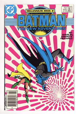 Batman Vol 1 415 Mid Grade (1988) Newsstand