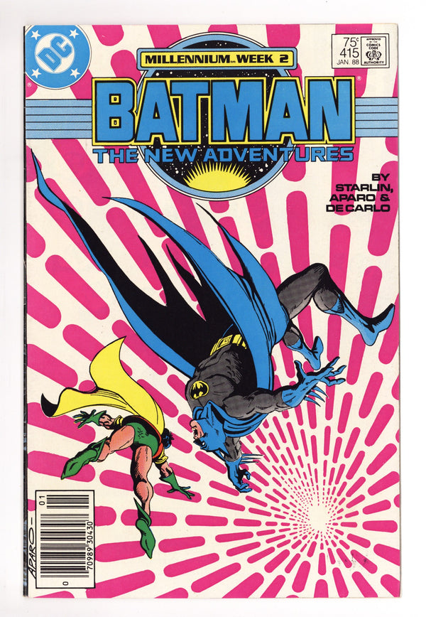 Batman Vol 1 415 Mid Grade (1988) Newsstand