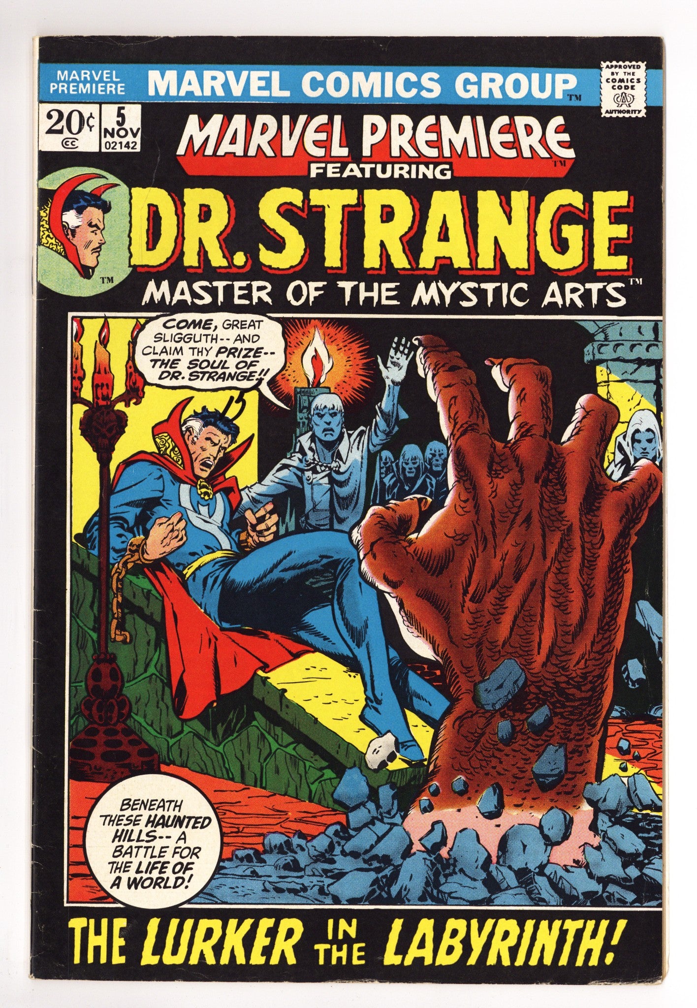 Marvel Premiere 5 VG/FN (5.0) (1972) 